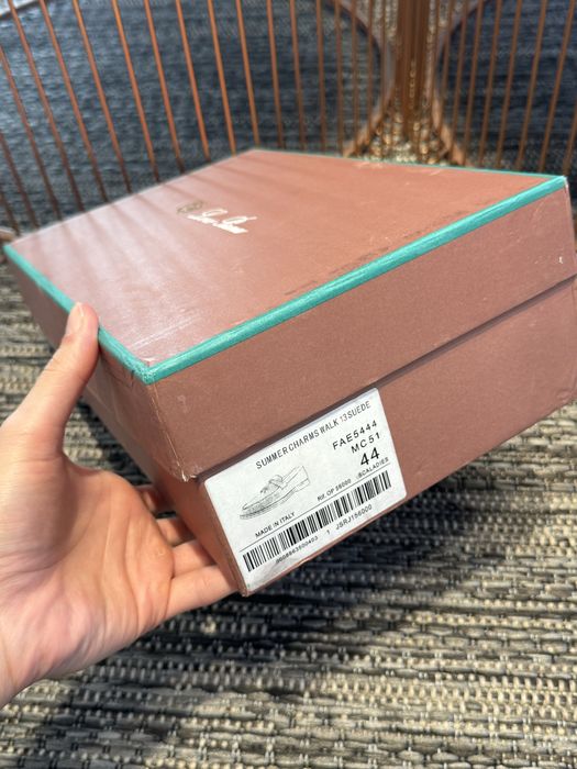 Loro Piana Мокасини Summer Charms Walk 44 EUR + Кутия + Dustbag