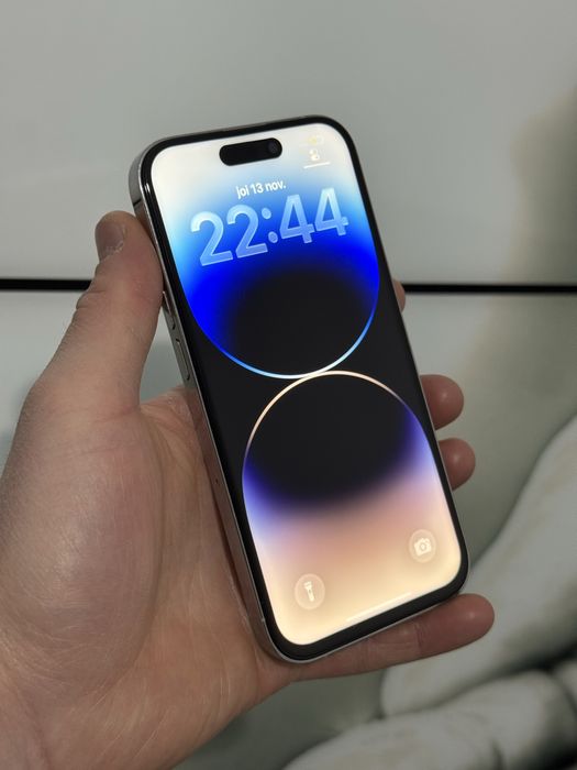 IPhone 14 Pro Silver-Baterie 92%