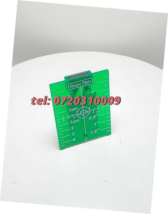 Placa Tinta Pentru Nivele Laser Plastic Verde Neo