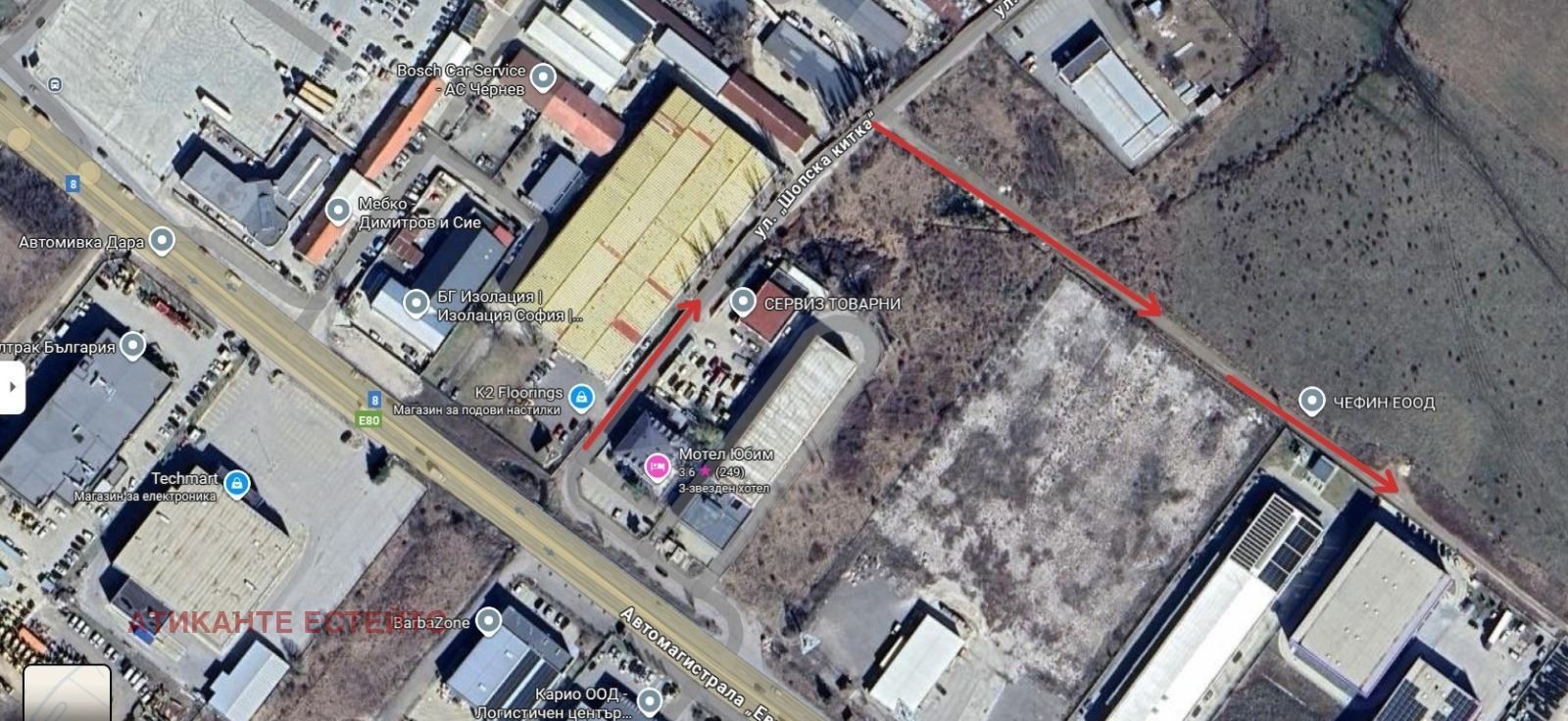 Парцел в София-Република площ 2497 цена 124850