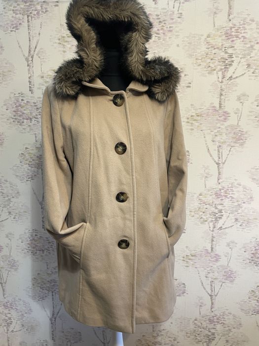 Palton dama din lana si casmir Bellandi L