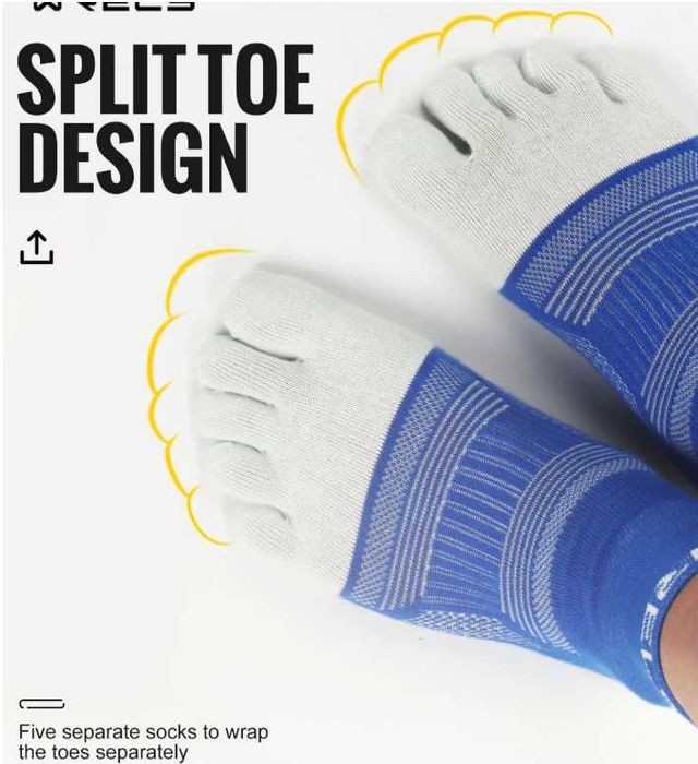 Спортни чорапи с пет пръста I WRELS