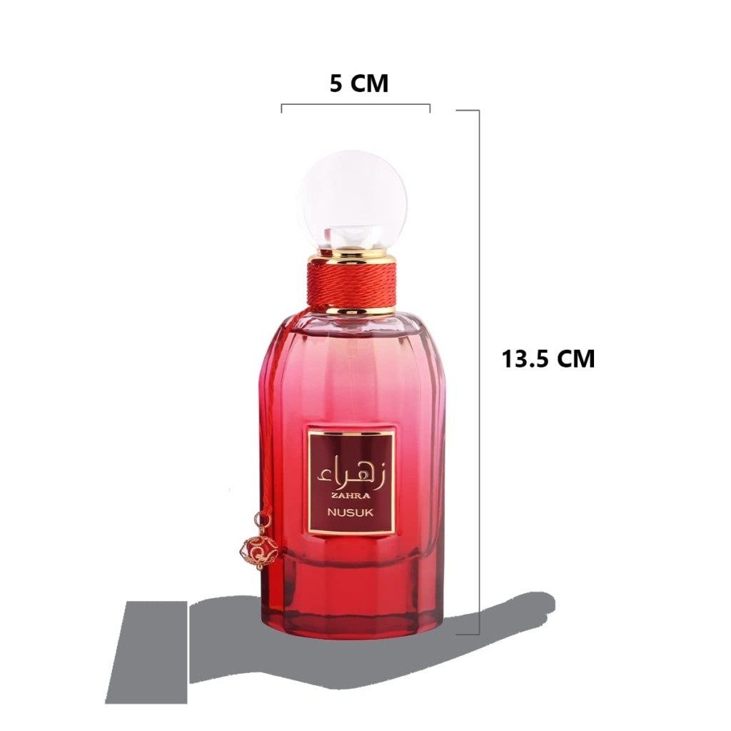 Оригинален, арабски, дамски парфюм Zahra Nusuk Eau De Parfum 85ml