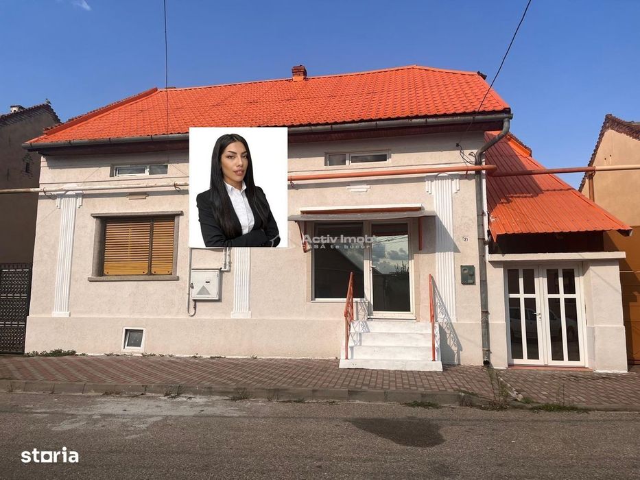 Lugoj, Casa, Teren 851 Mp., Zona Pietei, SemiCentral