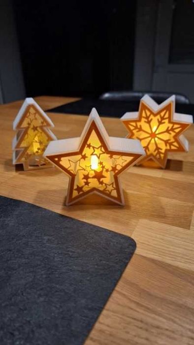 Коледна украса, изработена с 3D принтер