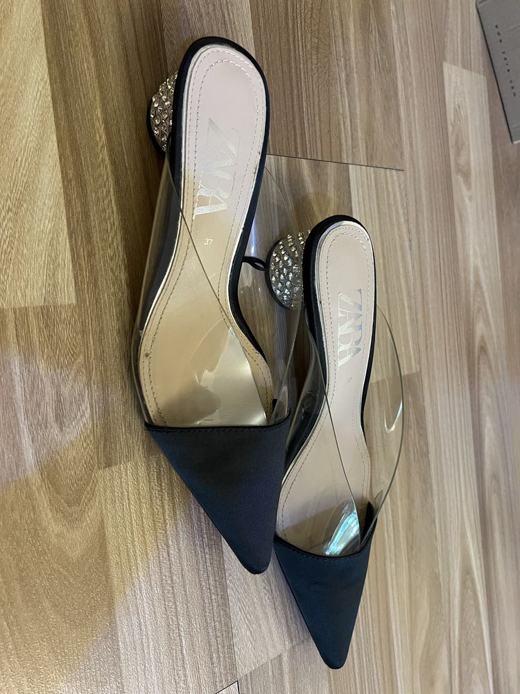 Шлепки zara женские