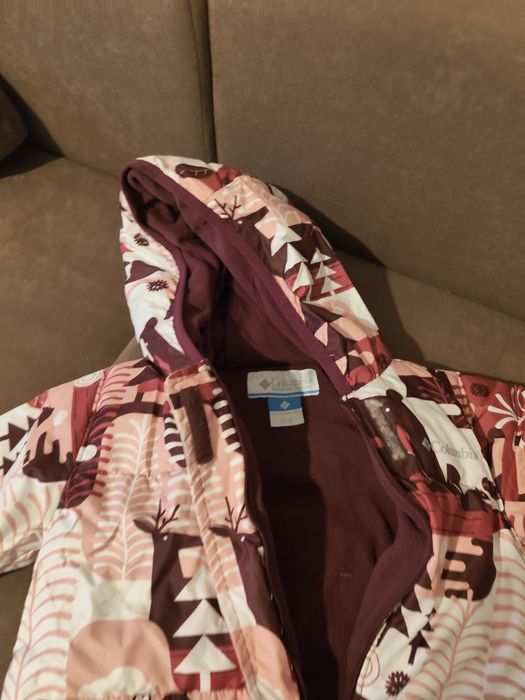 Combinezon puf și pene Columbia 12-18 luni