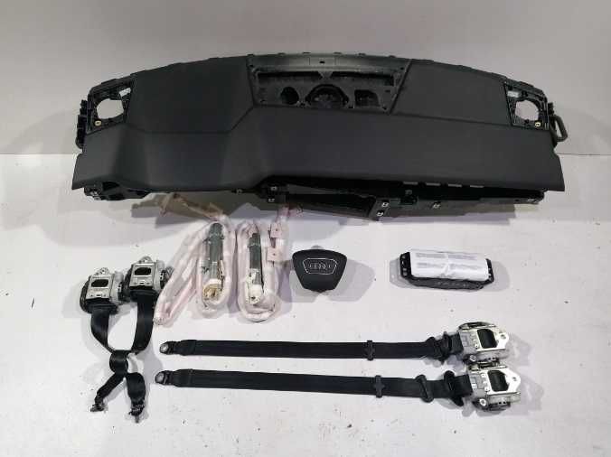 Audi A6 C8 plansa de bord kit airbag volan pasager cortine - centuri