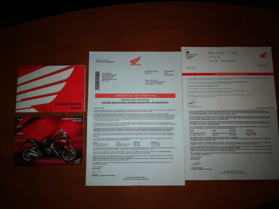 Honda VFR 1200 f