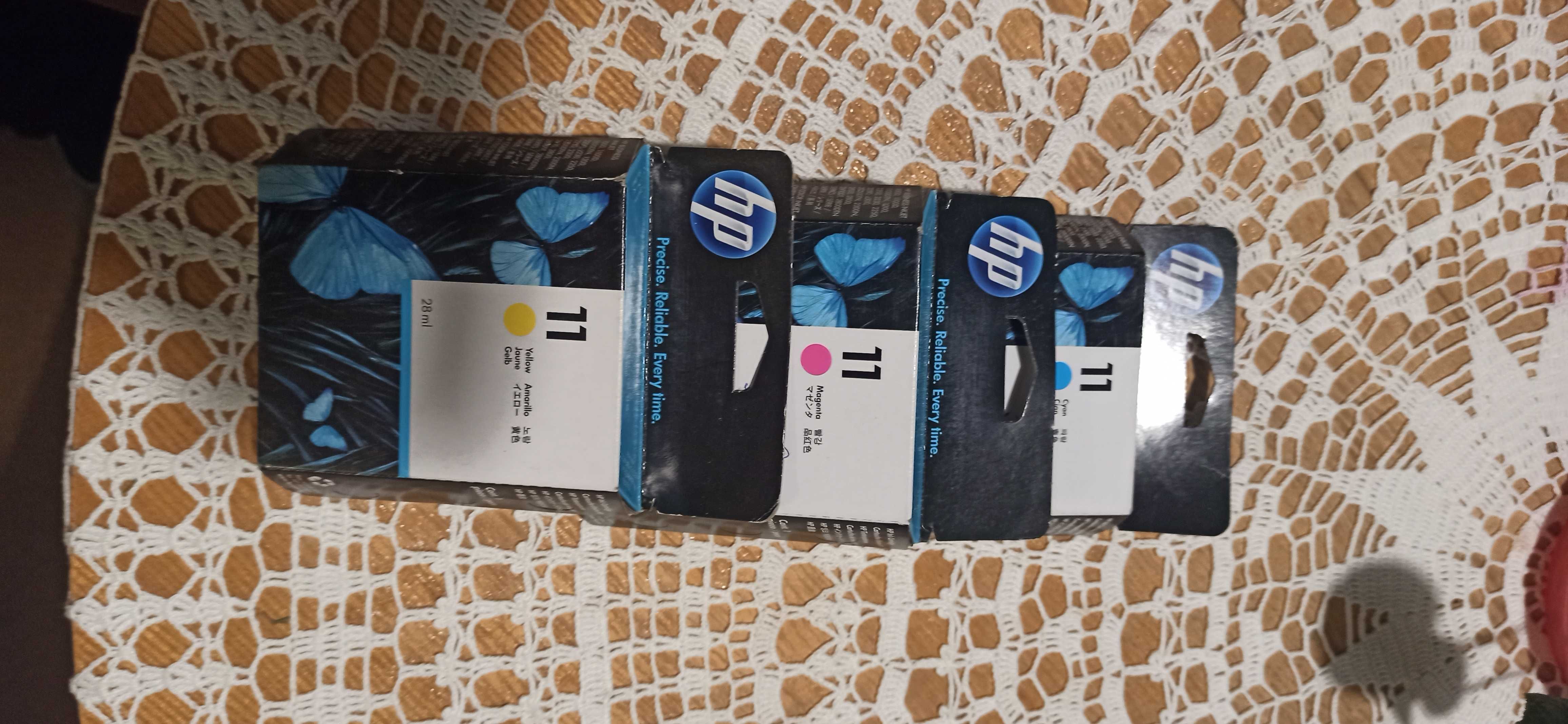 HP 11 - нови неразпечатани мастилници 28 ml.