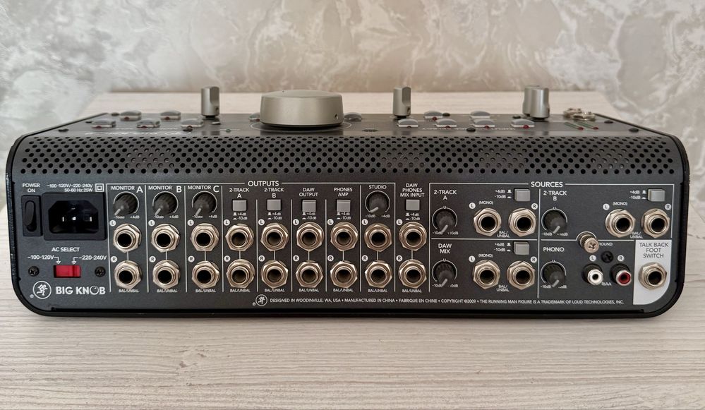 Mackie Big Knob Studio