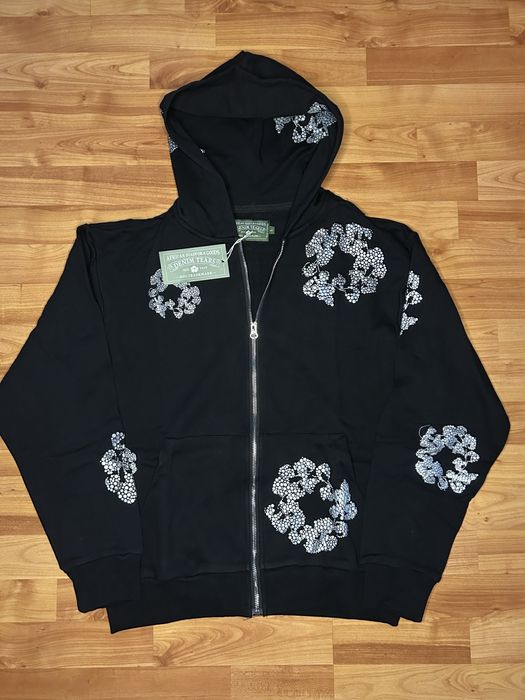 Hanorace Denim Tears Swarovski Diferite Modele ( Roz , Negru , Gri)