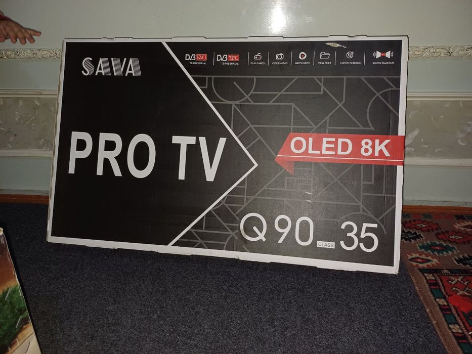 "Pro tv" televizor 32talik holati yangi ochilmagan