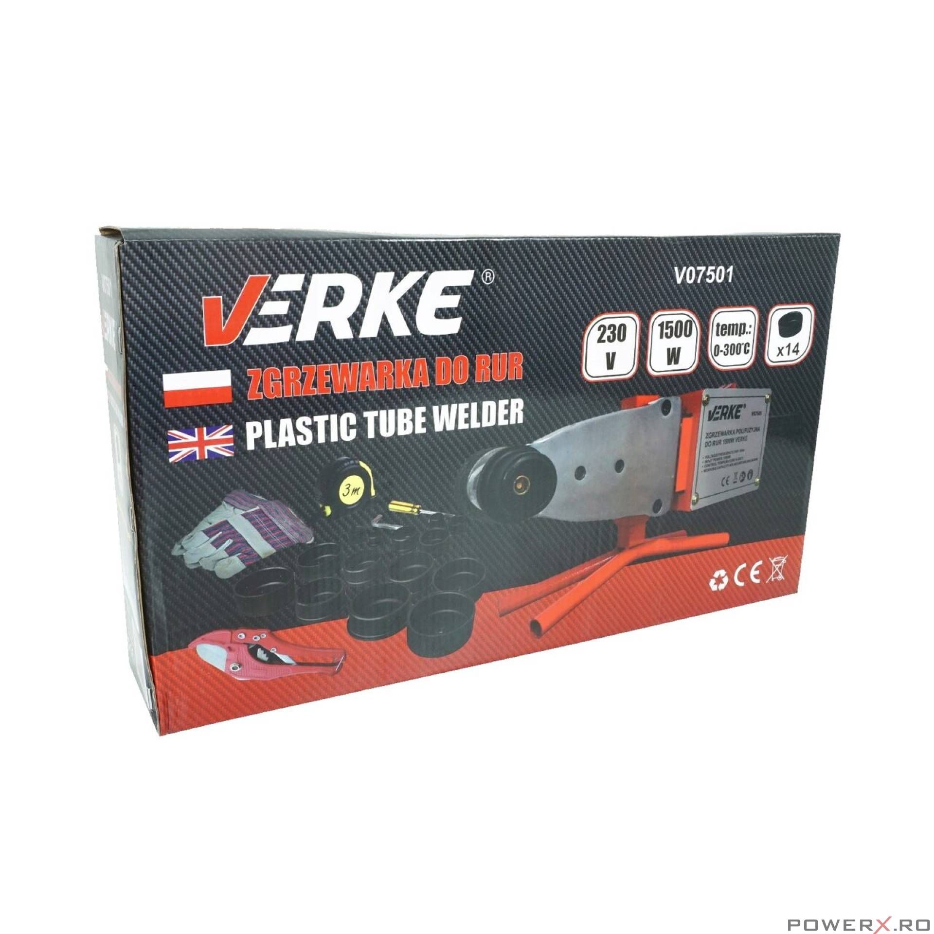 Plita PPR 1500W, 7 matrite, Verke