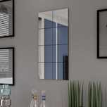 Set oglinzi decorative, 30x30 cm, set 8 bucati