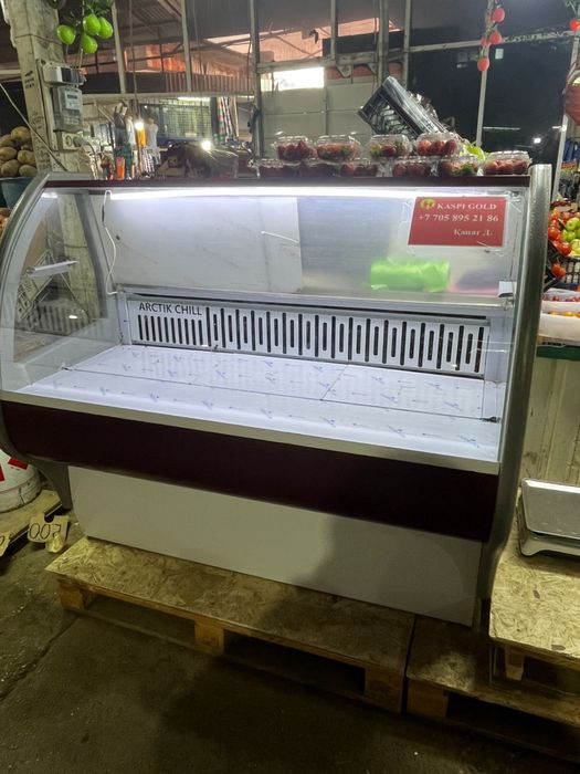 Витринный холодильник сатылады, гарантиясымен