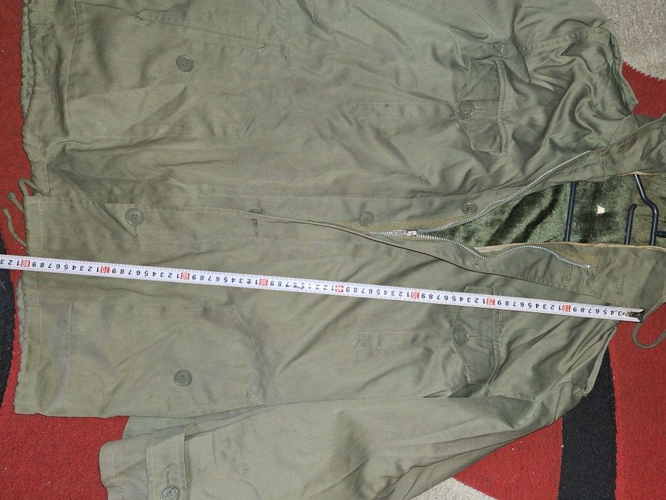 geaca cu gluga imblanita XL stil militar german