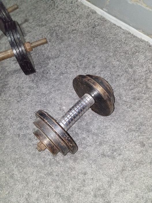 Гантель разборная