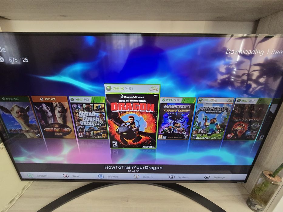 Vând xbox 360 cu 31 de jocuri