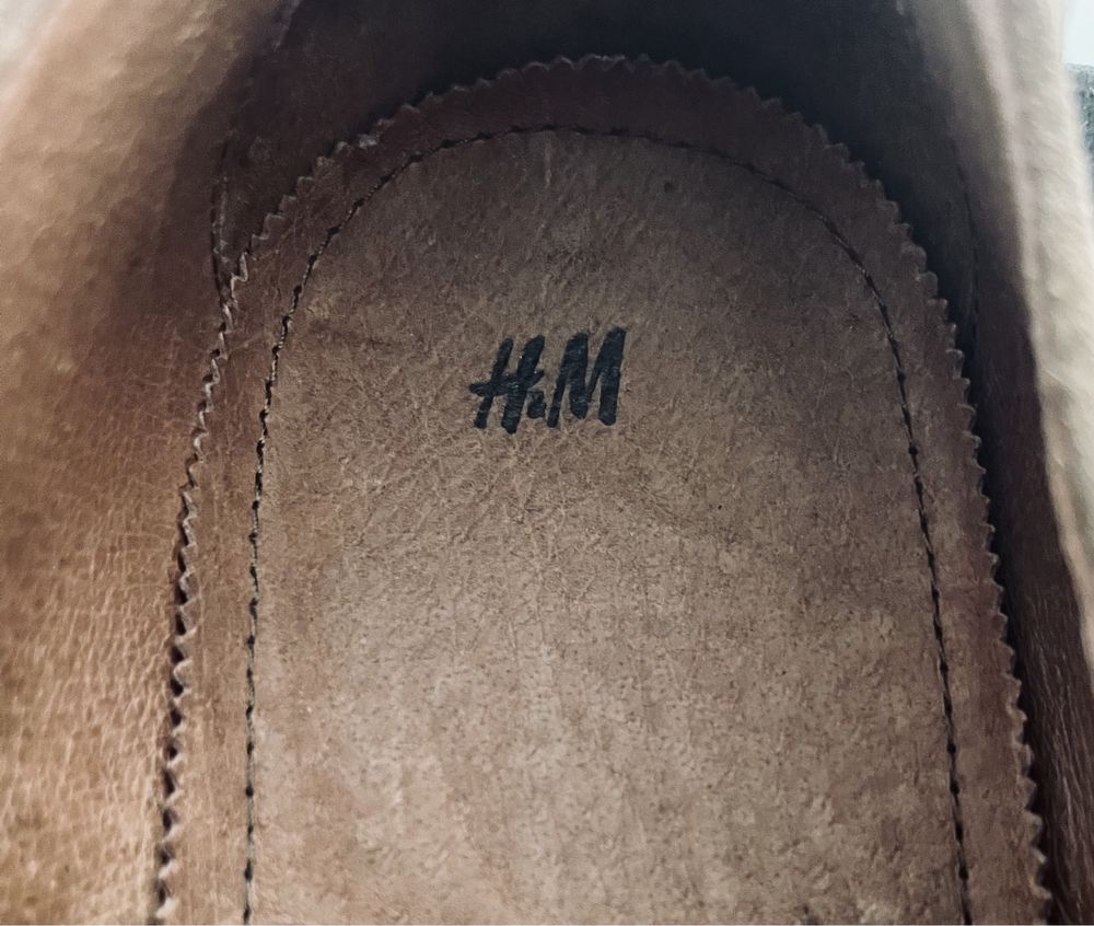Pantofi H&M - 43/44 Piele Intoarsa
