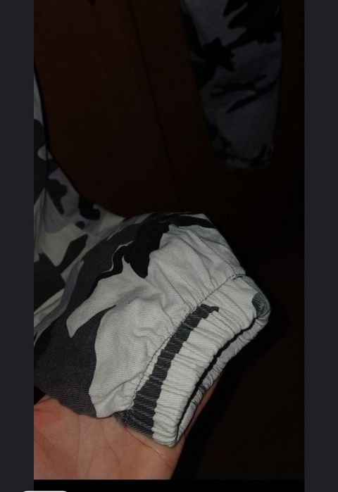 Бял Камуфлажен Панталон