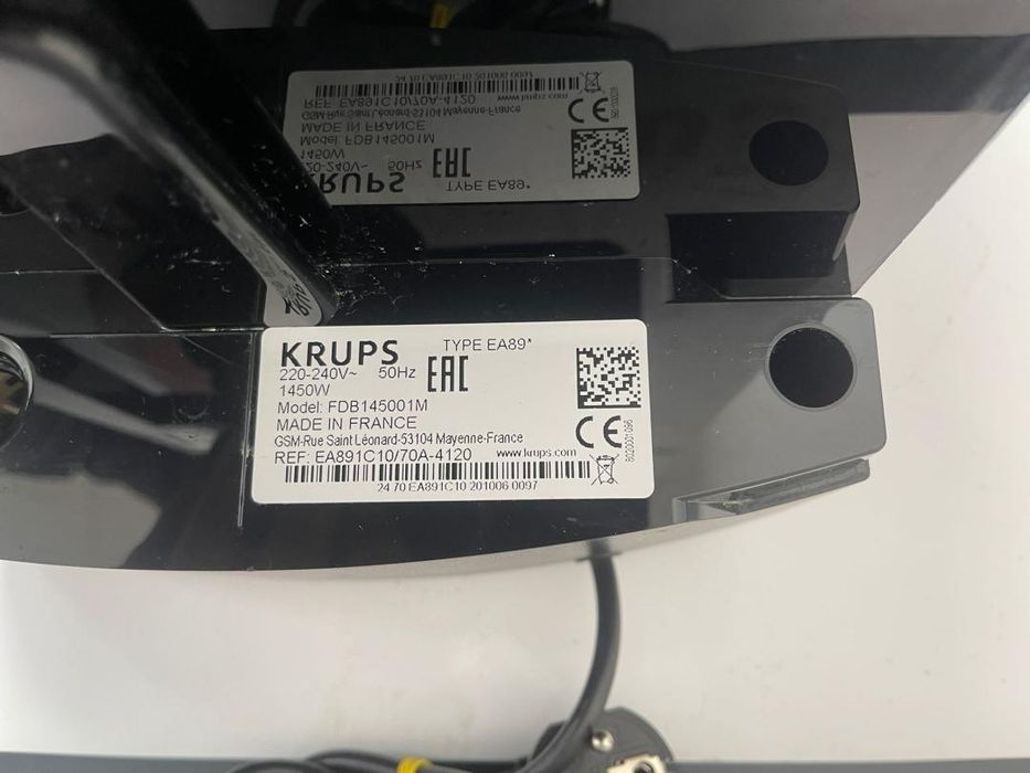 Espressor automat Krups Evidence EA89, 15 bari, rezervor boabe -A-