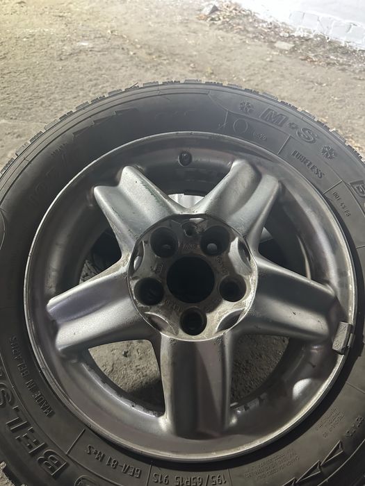 Зимние колёса Opel R15 5x110 | литые диски, комплект 4 шт