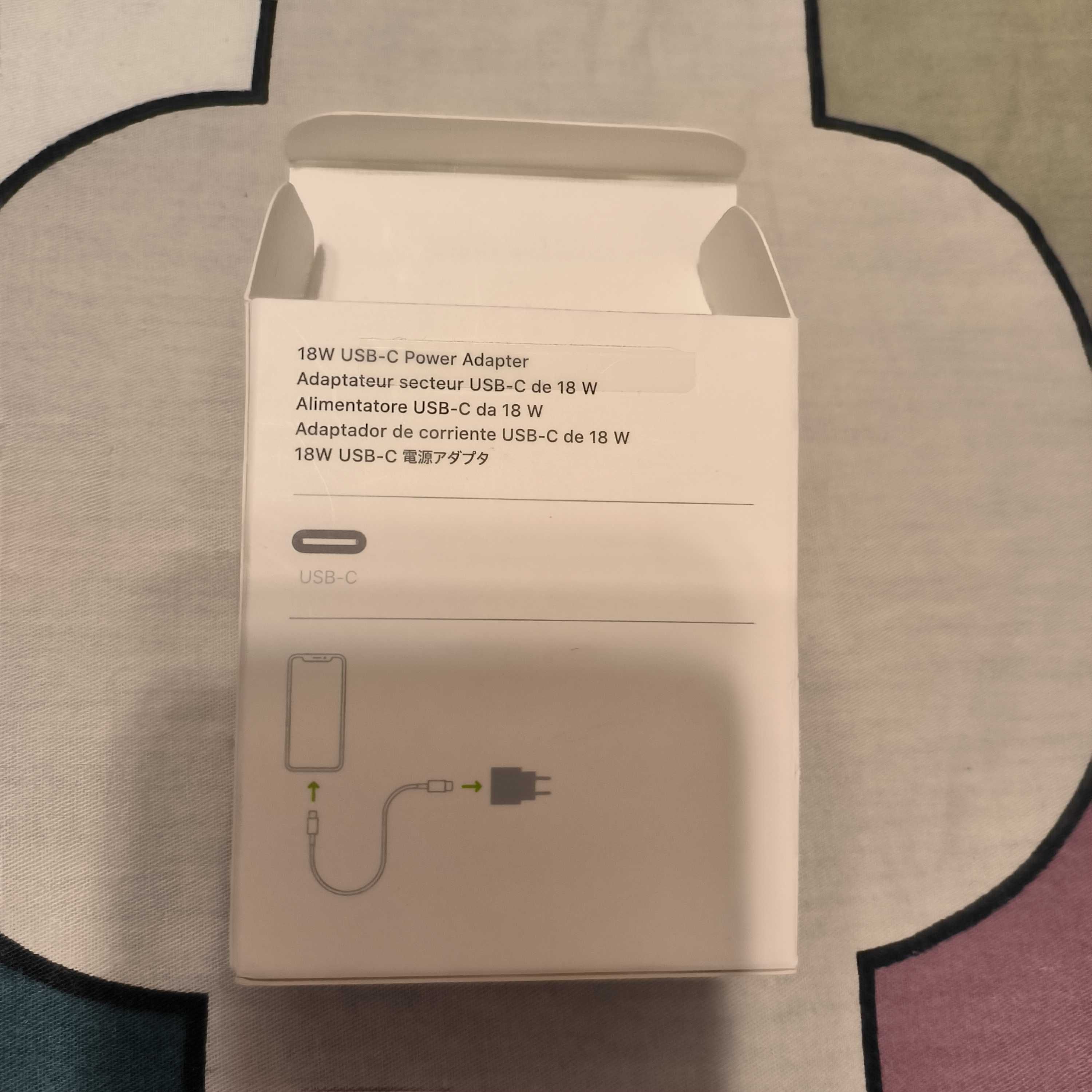 Зарядное устройство USB-C 18w power adapter оригинал