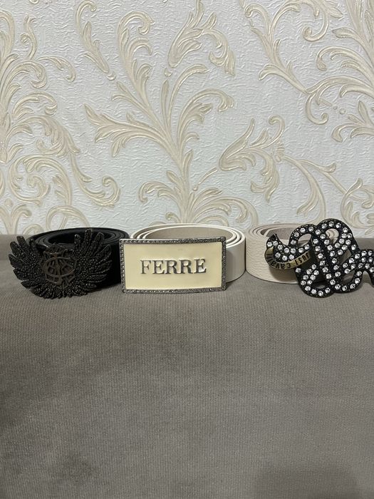 Ремни кожаные Ferre Cavalli Италия