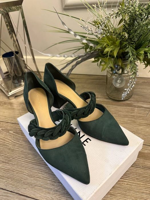 Туфли женские замшевые