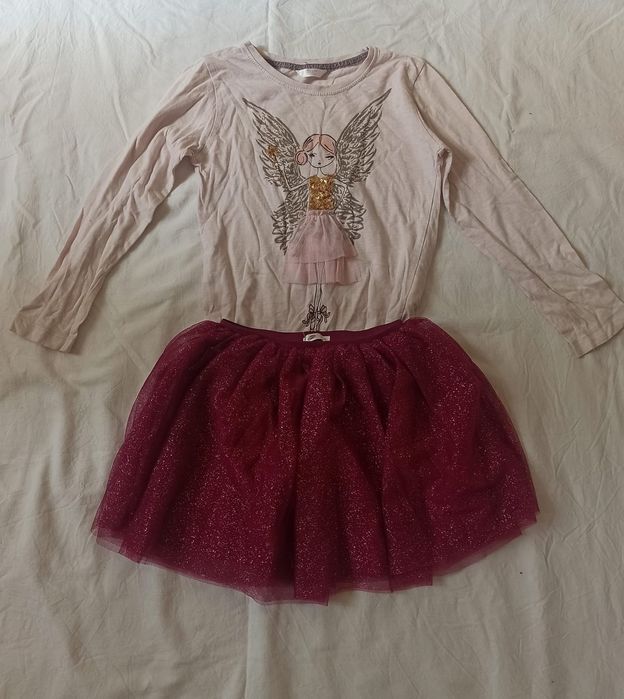 Lot haine fetițe mărimea 110-116