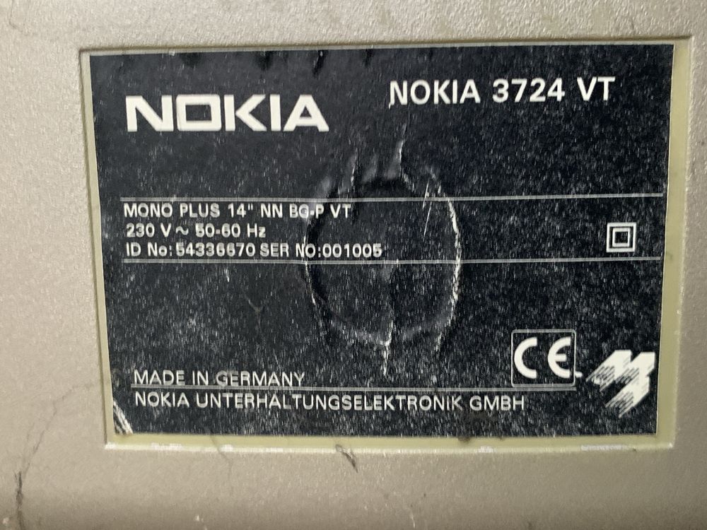 Televizor CRT (cu tub catodic) Nokia