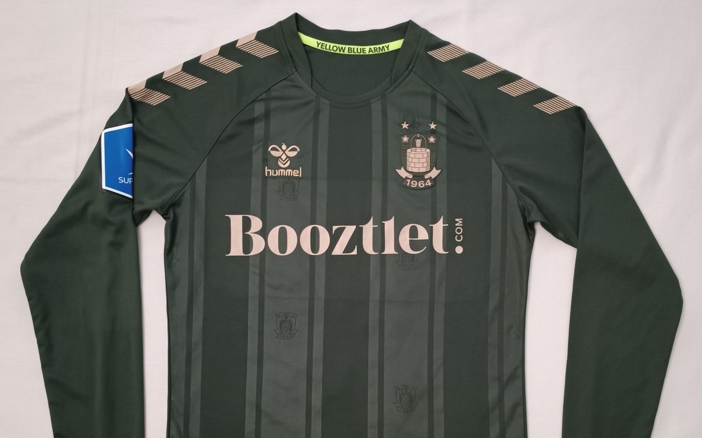 Hummel Brondby IF #8 Away Long Sleeve Jersey оригинална блуза XS спорт