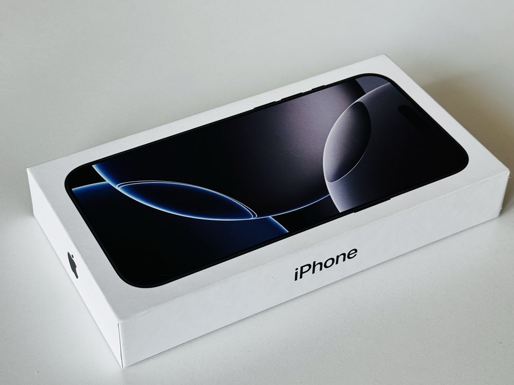 НОВ! Iphone 16 Pro Max 256GB Black Titanium Гаранция 1 година