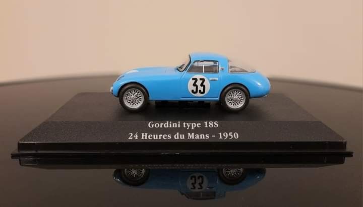 Gordini Type 18S #33 - 24 Heures du Mans (1950) 1:43 Ixo