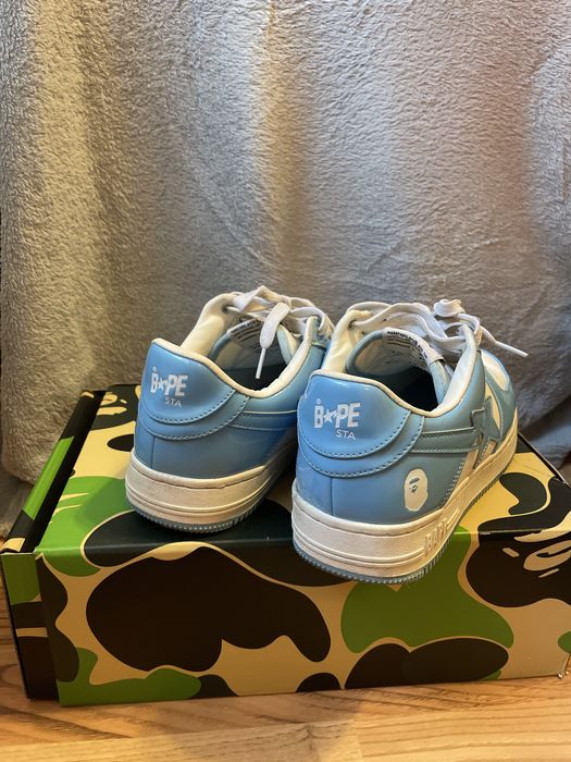 Adidasi Bape Sta Low Blue
