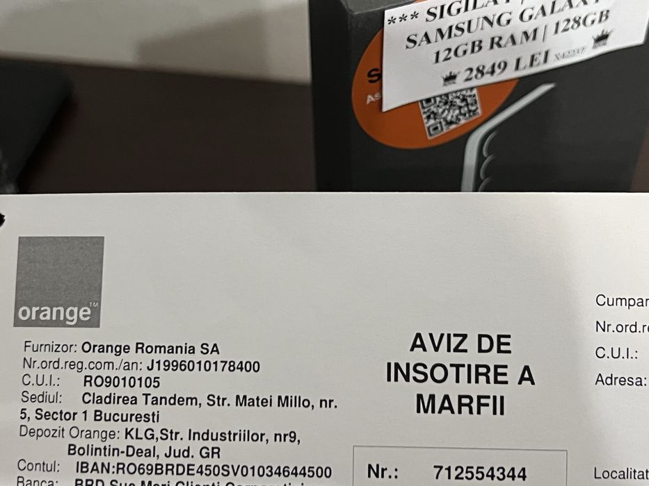 Amanet Royal CB: Samsung S25 SIGILAT