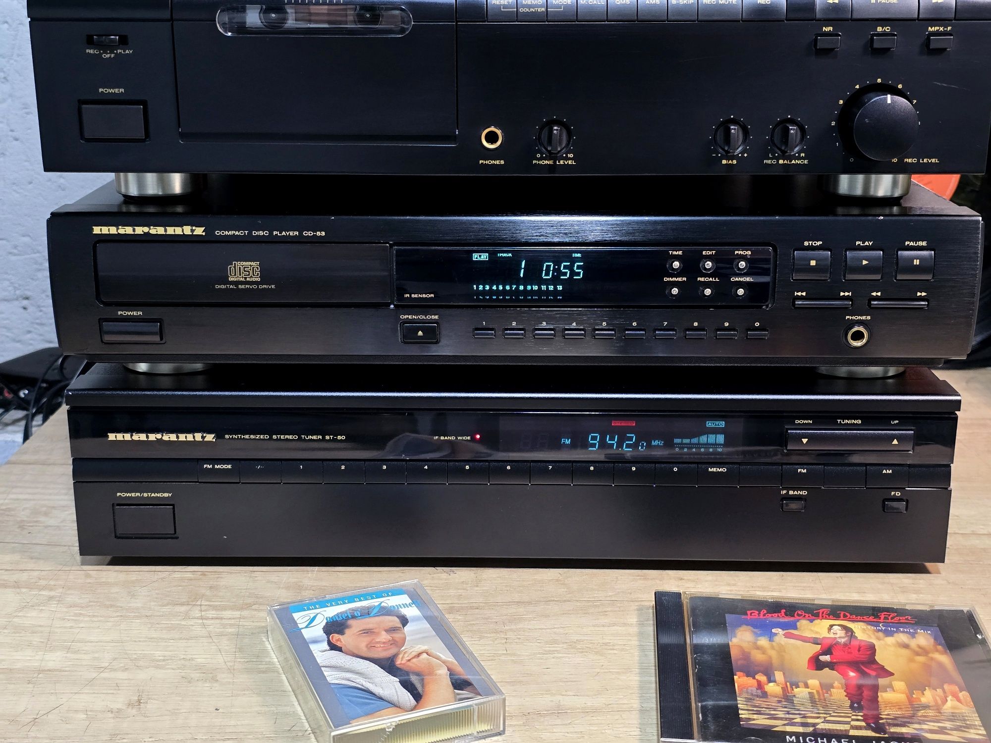 Linie audio MARANTZ ,deck, tuner ,cd-player, amplificator, hifi stereo