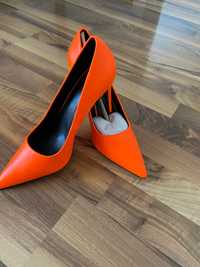 Pantofi  de damă portocaliu