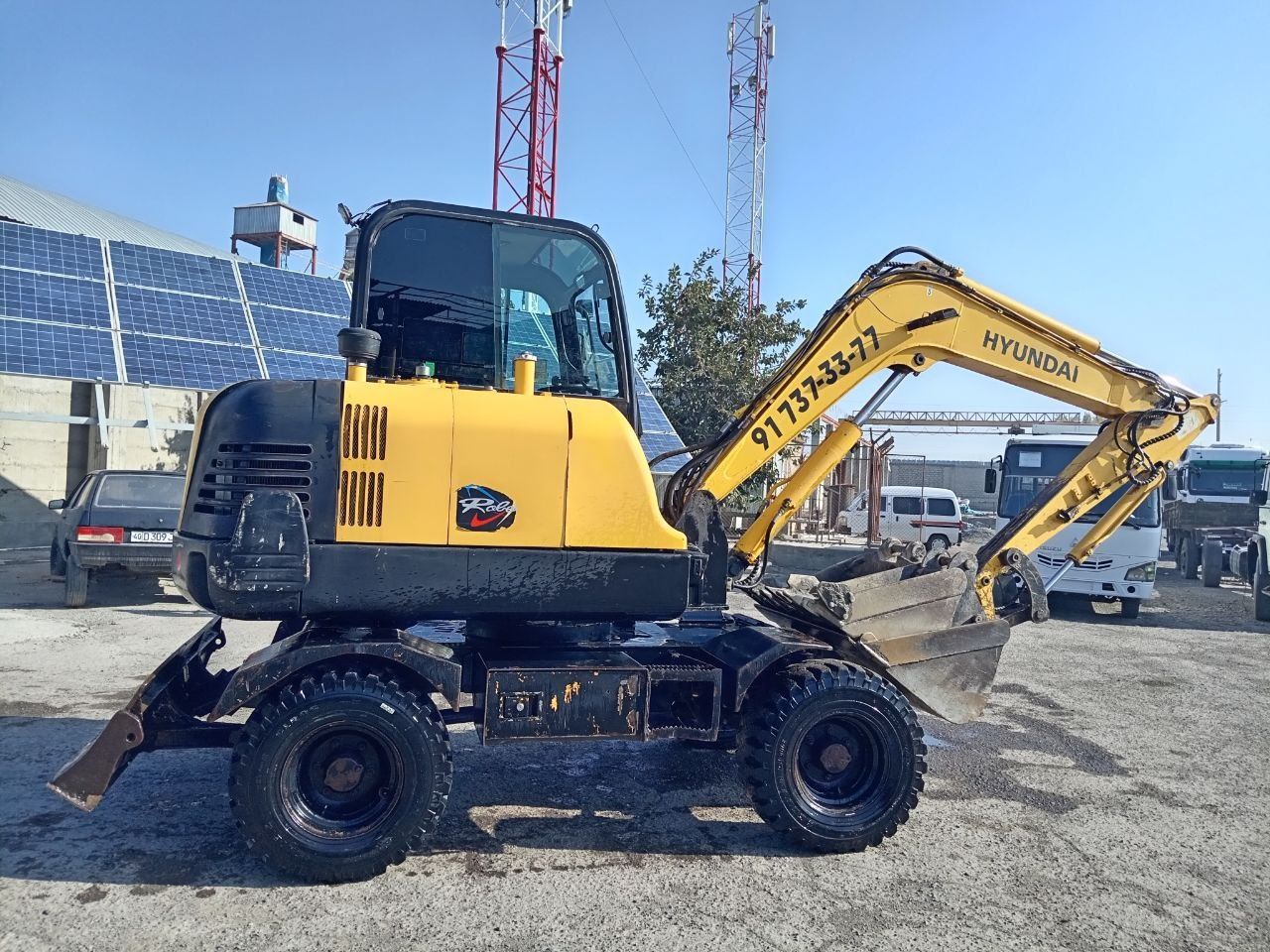 Hyundai mini ekskavator