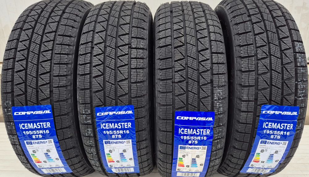 195/55 R16, 87S, COMPASAL Icemaster, Anvelope de iarna M+S