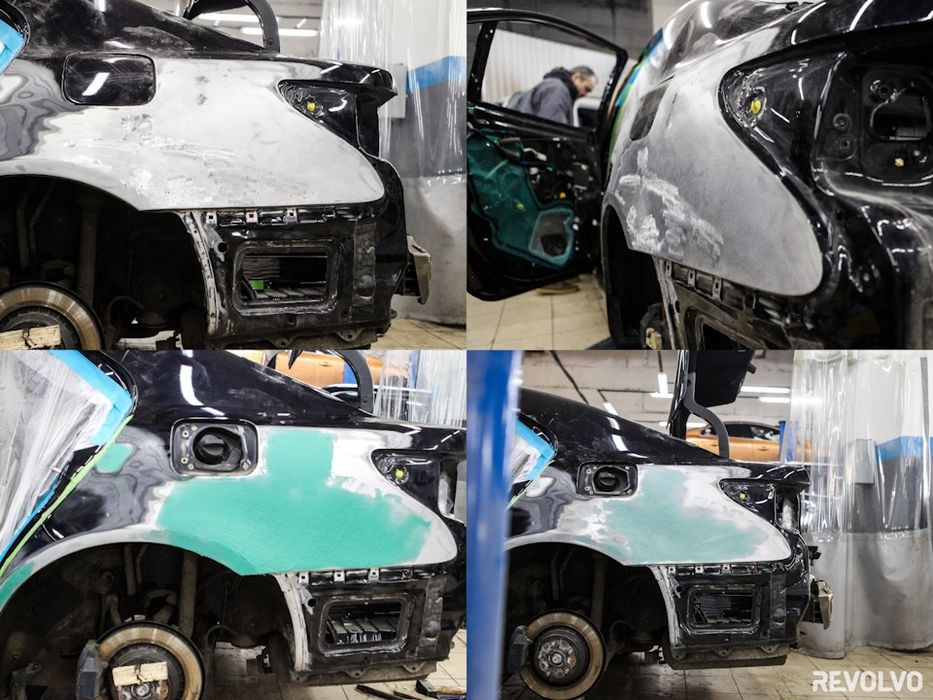 Кузовные работы пакраска любой сложности