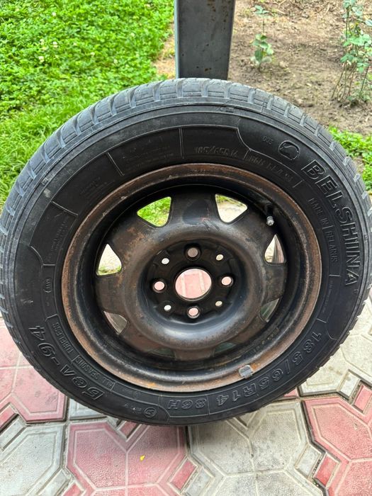 Колесо на запаску Ауди 80 б3