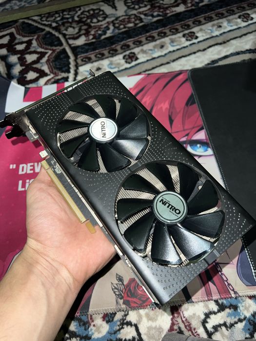 Sapphire rx580 8gb sotiladi xolati ideal