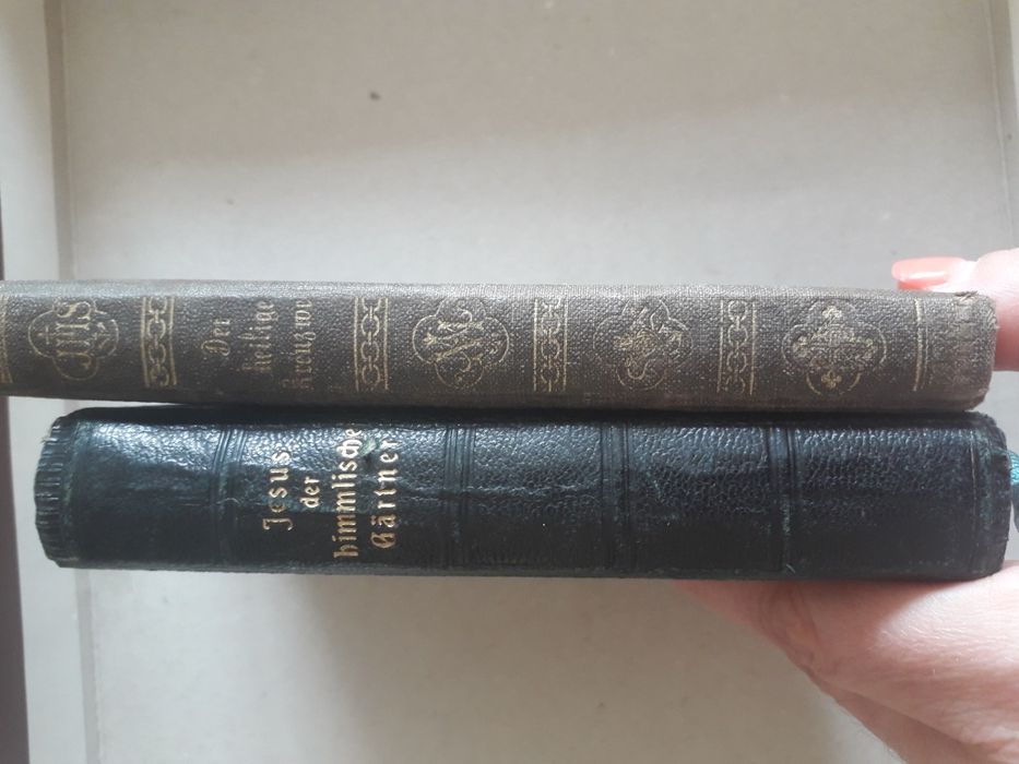 Стари католически молитвеници на немски 1874 и 1912