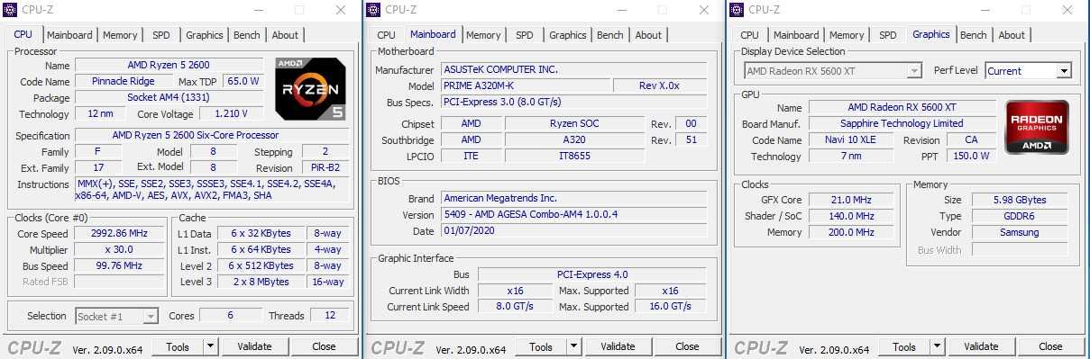 Calculator Gaming AMD , Ryzen 5 2600 , 2TB SSD+HDD , 16GB RAM ,
