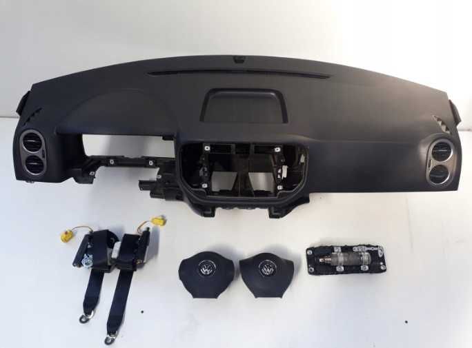 VW Tiguan 2011 - 2016 kit airbag - plansa de bord - centuri siguranta