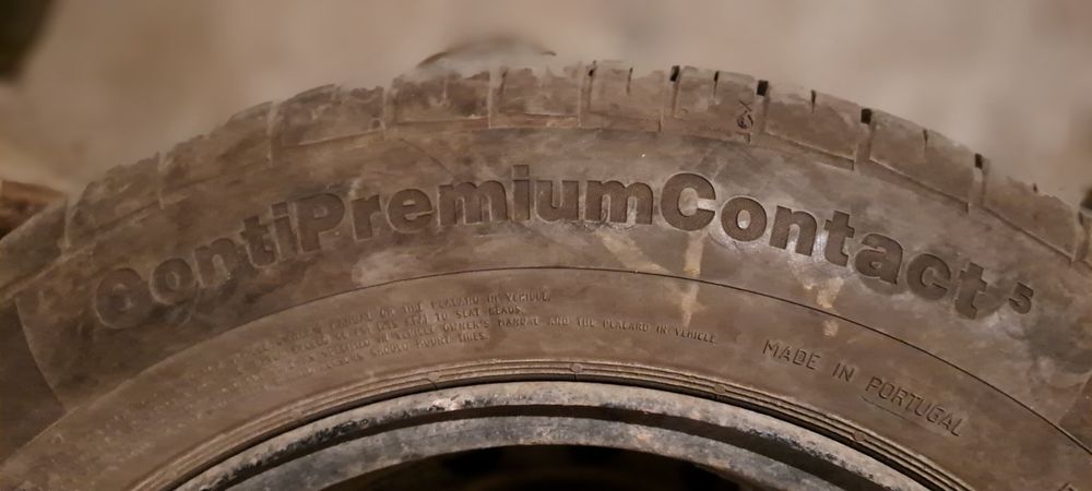 Летни гуми ,Continental ContiPremiumContact 5 -4бр.