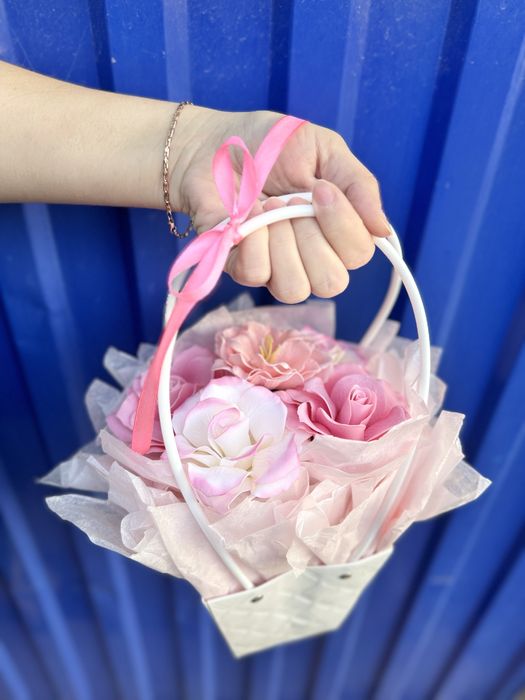 Мыльные розы мыло