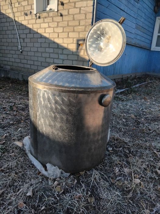 Продам бочку с нержавейки можно в баню, 80-100л.